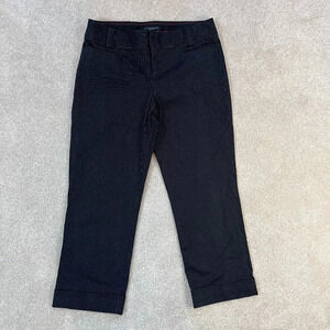 Banana Republic Pinstripe Cropped Pants